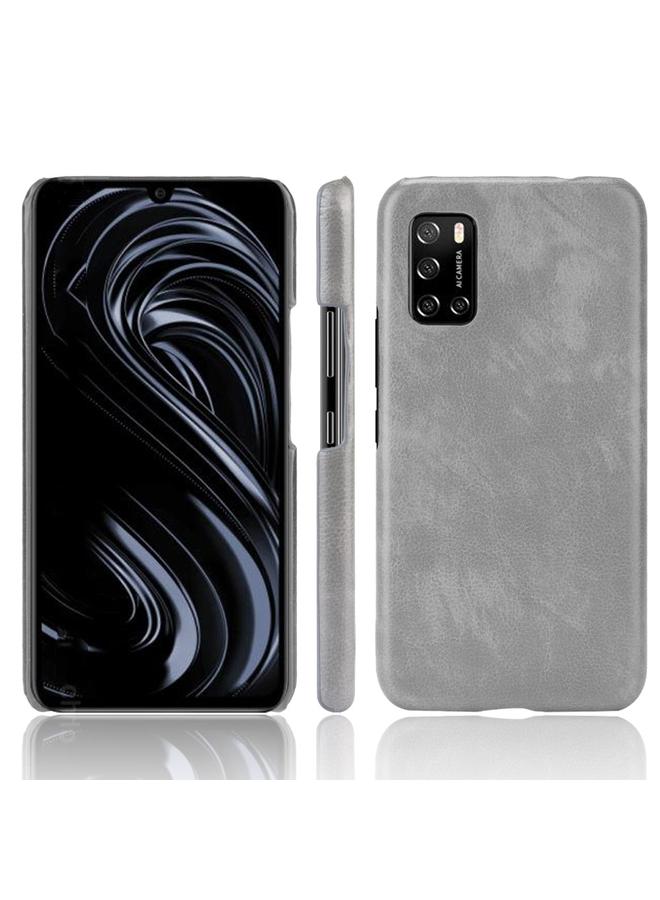 اس-توب جراب مقاوم للصدمات لهاتف Rakuten BIG S مصنوع من مادة الليتشي PC + PU + Flannel - Image 1
