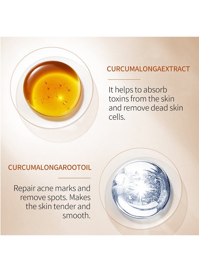 SAUVASINE - Turmeric Face Cream ,for Face Skin Care Anti-Aging Cream Brightening Face Moisturizer Cream,Skin Repair Cream,Turmeric Moisturizing Cream for Dark Spots Remover,Evens Skin Tone-50g - Image 1