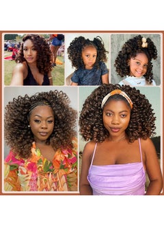 Oyotress Wand Twist Crochet Hair 10 Inch Ombre Brown Jumbo Passion Twist Pretwisted Jamaican Bounce Crochet Braids Short Bob Braids Hairstyle Synthetic Braiding Hair Extensions (10 Inch T308P) - pzsku/ZC1231BBD0F724E9572FAZ/45/_/1696070722/9dc60391-e753-4917-b250-9964826dffb4