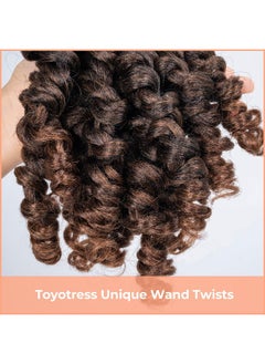 Oyotress Wand Twist Crochet Hair 10 Inch Ombre Brown Jumbo Passion Twist Pretwisted Jamaican Bounce Crochet Braids Short Bob Braids Hairstyle Synthetic Braiding Hair Extensions (10 Inch T308P) - pzsku/ZC1231BBD0F724E9572FAZ/45/_/1696070726/82e14a3f-630c-48e5-9be4-ffa0c6246bb1