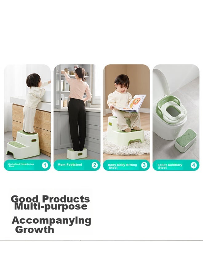 Kub Children's Foot Stool, Baby Step Stool, Non-slip, For Washing Face And Hands, Step Stool, Small Bench, Single-layer Foot Stool - Image 4