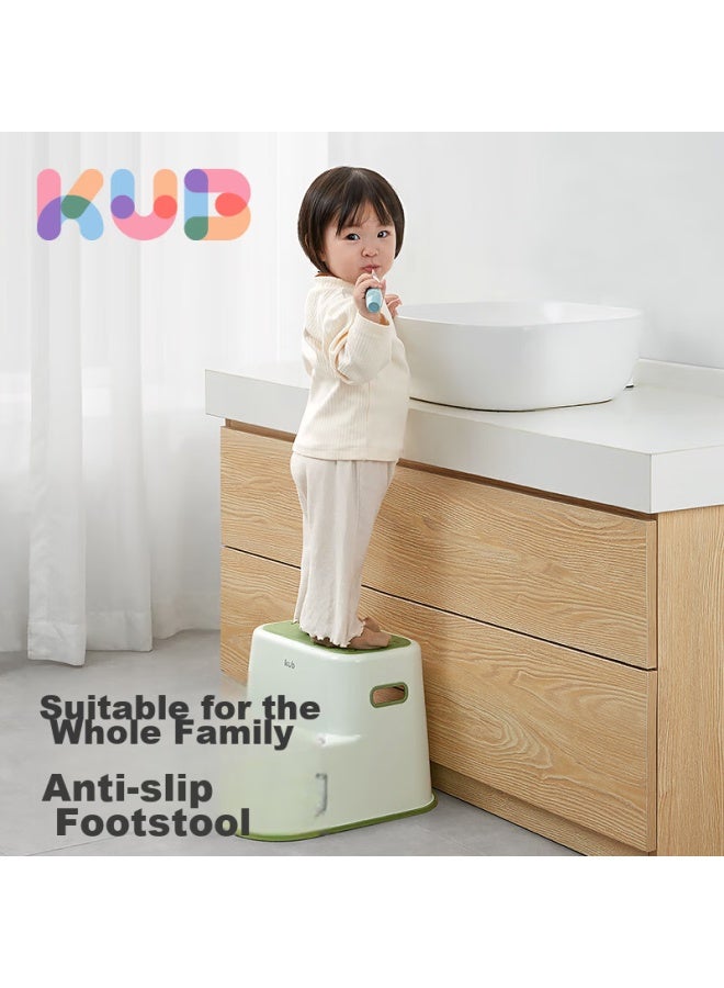 Kub Children's Foot Stool, Baby Step Stool, Non-slip, For Washing Face And Hands, Step Stool, Small Bench, Single-layer Foot Stool - Image 3