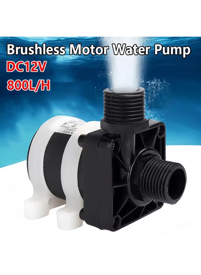 1pc DC12V 211.34gal H Submersible Water Pump Brushless Motor Aquarium Garden Fountain - Image 2