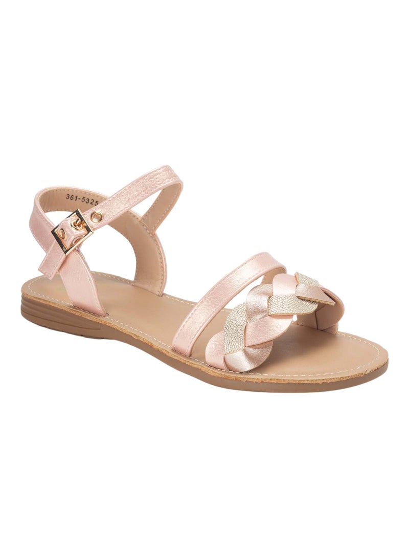 Bata Applique Details Ankle Strap Sandals - Image 2