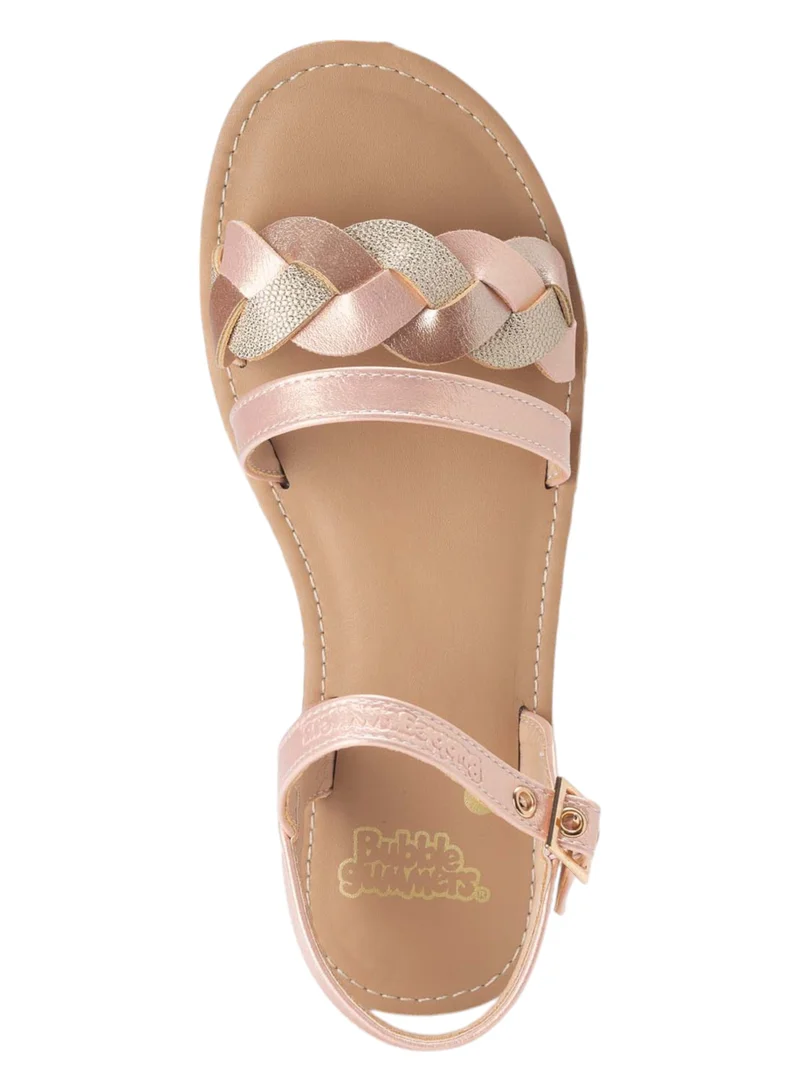 Bata Applique Details Ankle Strap Sandals