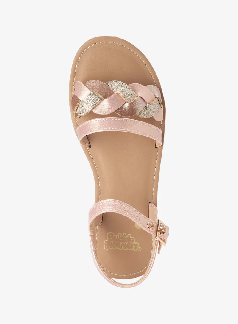 Bata  Applique Details Ankle Strap Sandals for Women | Best Price UAE
