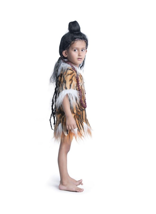 BookMyCostume BookMyCostume Blended Lord Shiv Shankar Bhagwan Shiva Hindu God Kids Fancy Dress Costume - Regular 3-4 Years,Multicolor  - Image 2