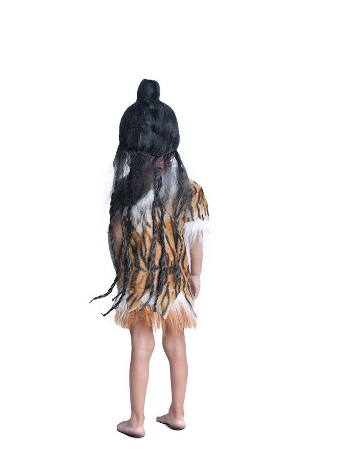 BookMyCostume BookMyCostume Blended Lord Shiv Shankar Bhagwan Shiva Hindu God Kids Fancy Dress Costume - Regular 3-4 Years,Multicolor  - Image 3