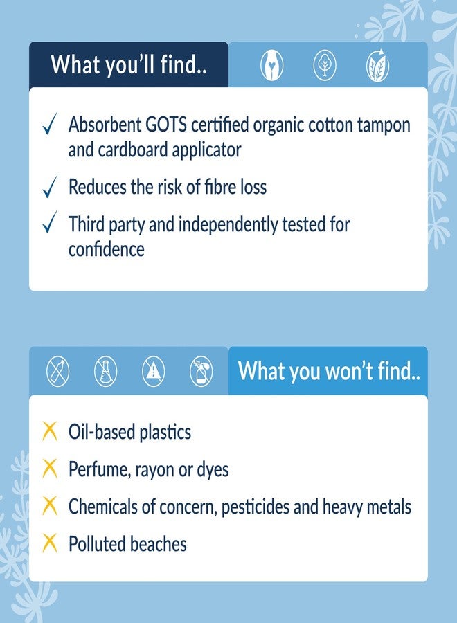 Natracare Tampons Super with Applct 16 Ct (Multi-pack of 5 Boxes) - Image 3