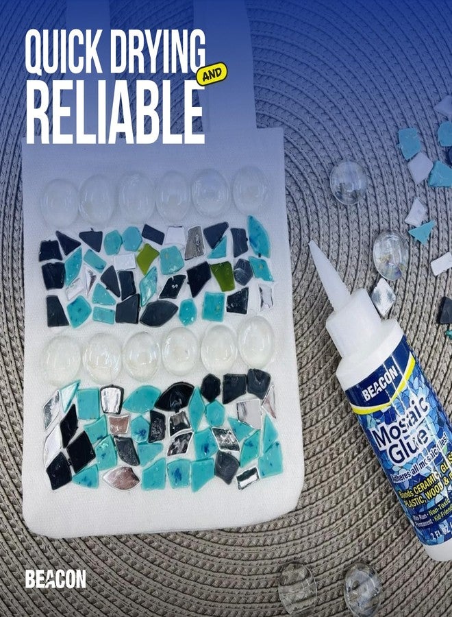 BEACON Mosaic Glue - Non-Toxic & Water Resistant, Ideal for All Tiles & Surfaces, 2-Ounce - Image 4