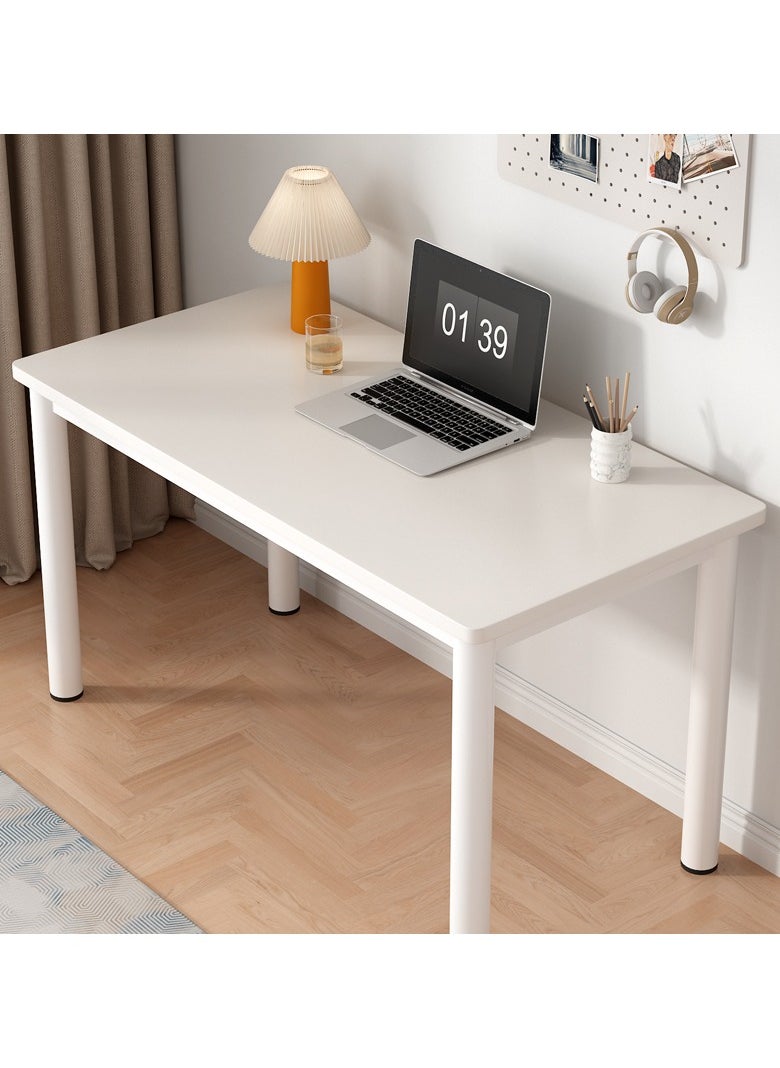 Generic - Computer desk,Office Desk,Writing desk,Simple table for home and office,120*60*75cm (White) - Image 1
