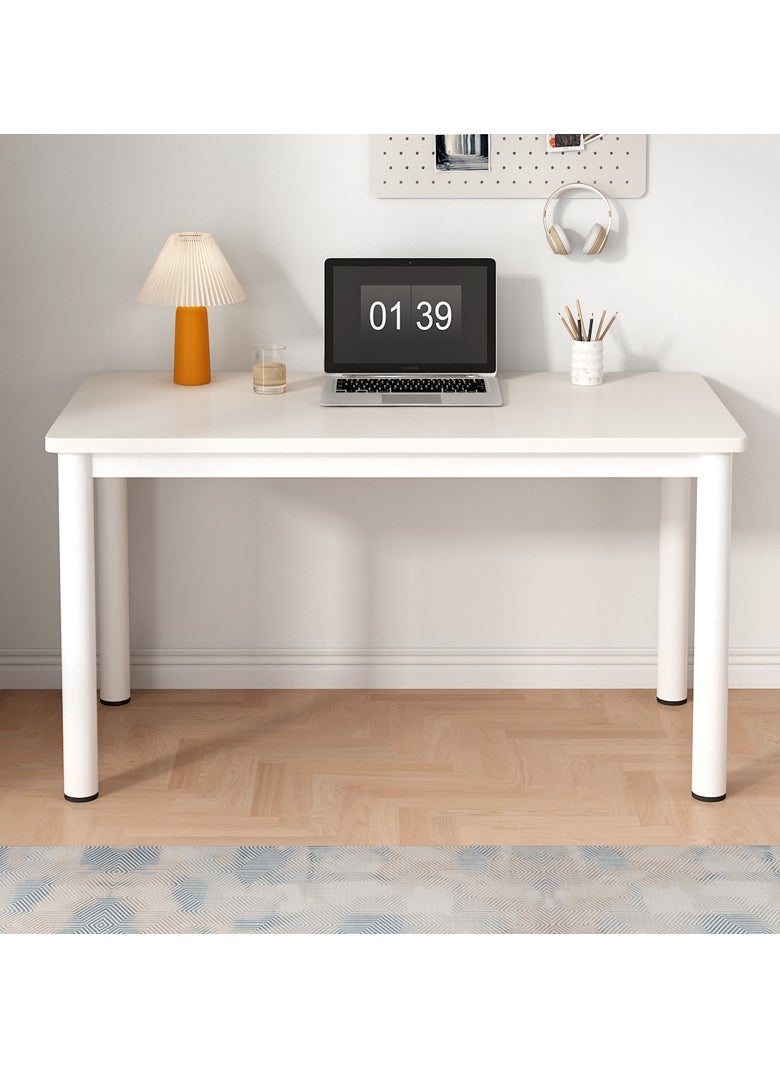 Generic - Computer desk,Office Desk,Writing desk,Simple table for home and office,120*60*75cm (White) - Image 1