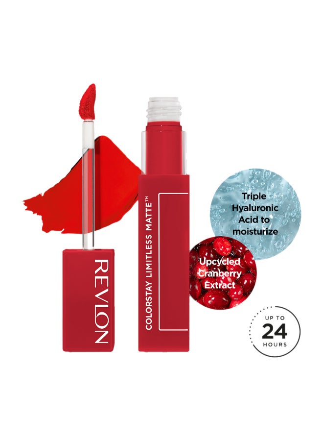 Revlon ColorStay Limitless Matte Liquid Lipstick Top Talent 010 - Image 1