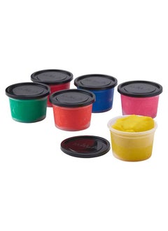 MALA Children's Clay Dough, Mixed Colors 6 Pieces  - Image 1