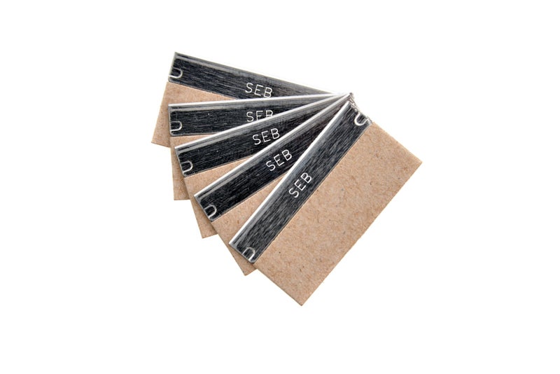 Unger Commercial Safety Scraper Replacement Blades #9 (SRB10) – Box of 100 4-Inch High-Performance Blades for Professional Safety Scrapers – Ideal for Removing Paint, Adhesives - Image 2