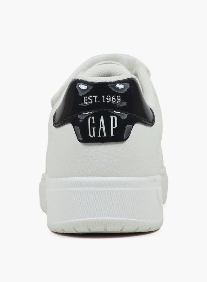 Gap WHITE Girls Chicago Hook & Loop Ankle Sneakers for Women | Best Price UAE