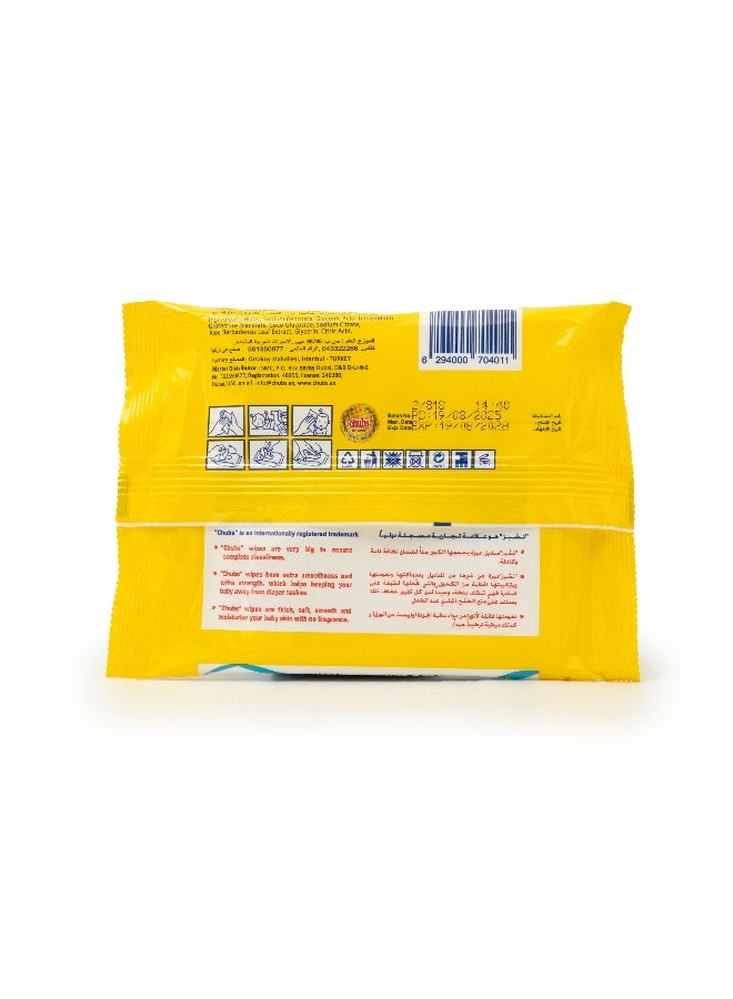 Chubs Family & Baby Wipes Water Wet Wipes 5s Pack of 120 - Image 3