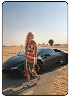 Protective Case Cover For Samsung Galaxy Tab A 9.7 Inch (T555) Supercar-Blondie
