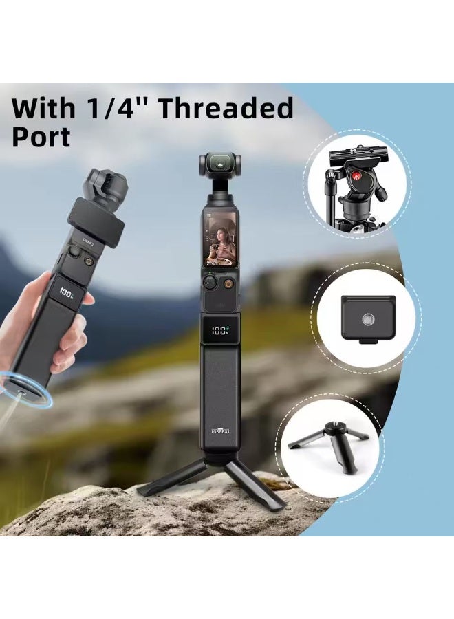 INSEESI Battery Controller for DJI Pocket 3/4 Cameras with 5000mAh Battery - Image 4