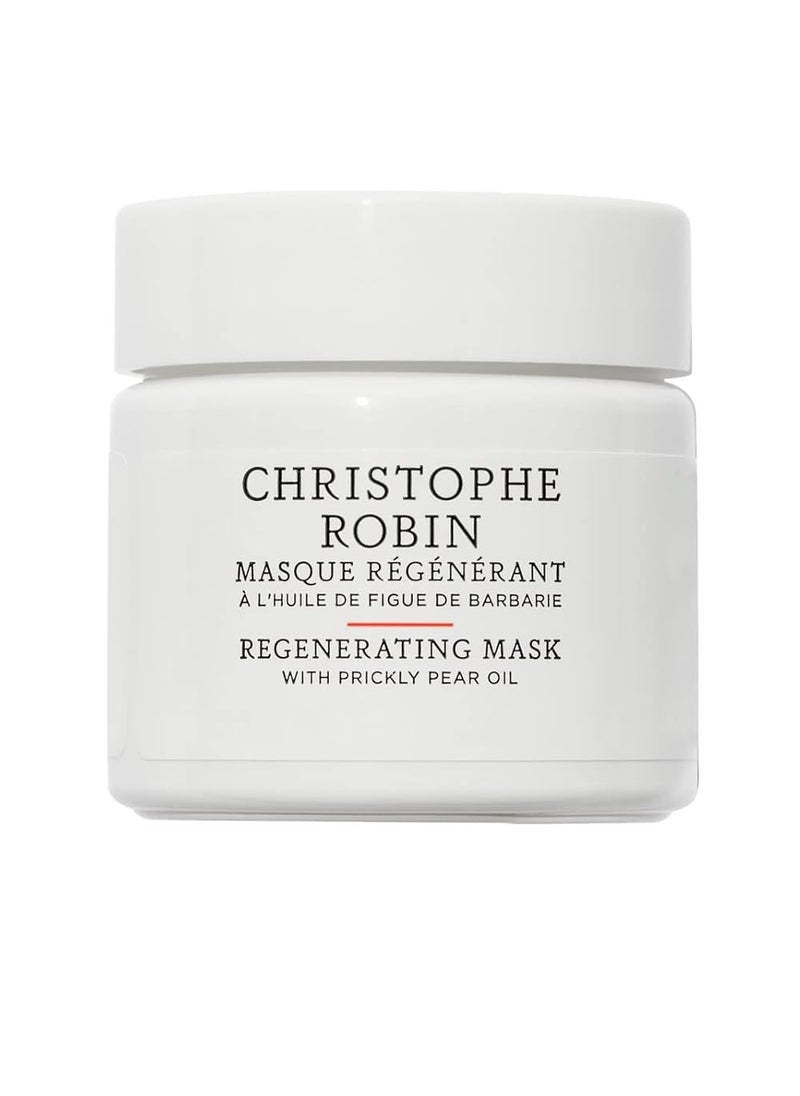 Christophe Robin Regenerating Mask with Prickly Pear Seed Oil for Dry, Damaged and Chemically Treated Hair 75ml, Travel Size - pzsku/ZC123E9C6B527786F9CBDZ/45/_/1737637805/29137e39-998c-424d-8f96-9676b1a60472