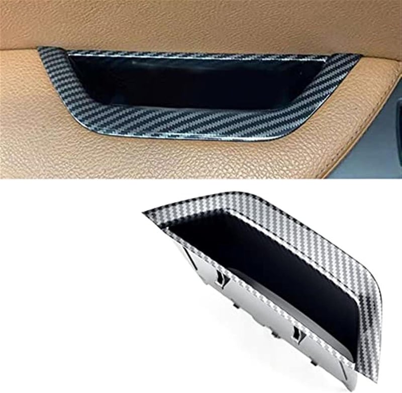 Wivplex Car Door Handle Storage Box - Black Carbon Fiber - Image 2