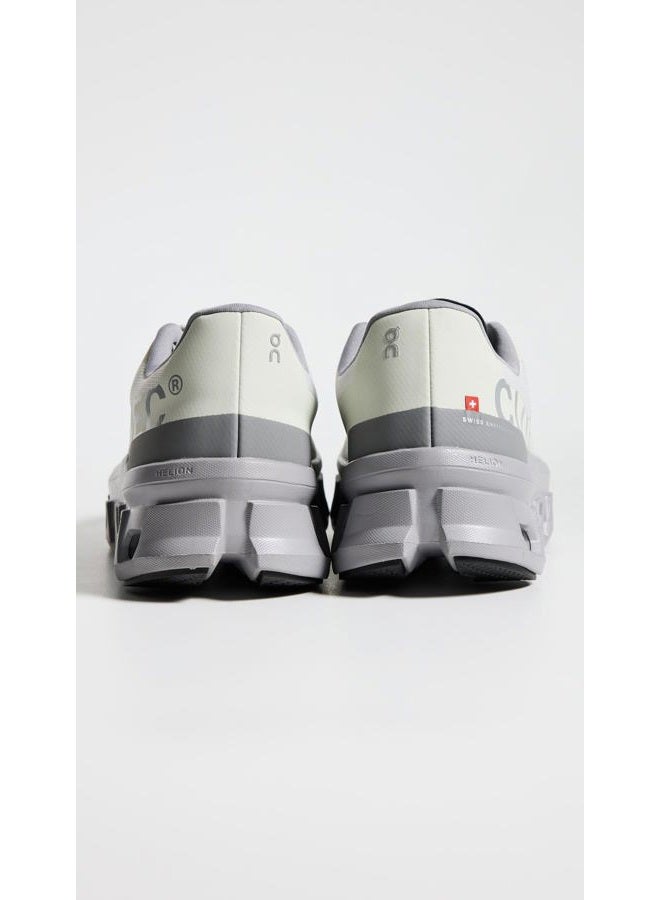 ON Men's Cloudmonster Sneakers, Ice | Alloy, Grey, 10 Medium US - Image 3