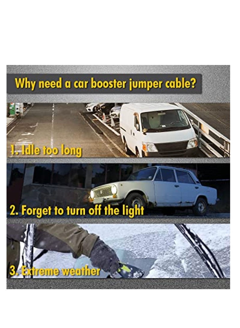 3XR 1000 Ampere Heavy Duty Booster Cable 4 Meter - Image 3