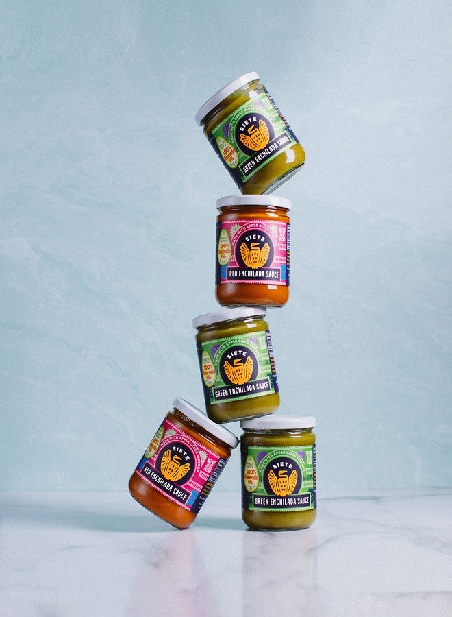 Siete Sauce Enchilada Green 15 OZ - Image 4