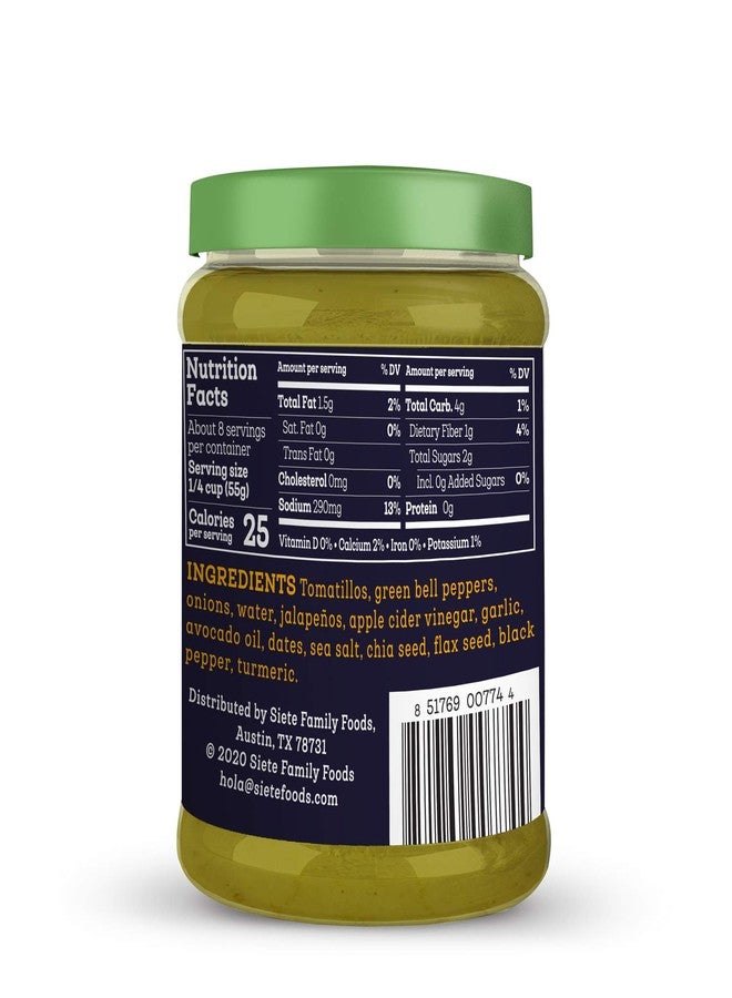 Siete Sauce Enchilada Green 15 OZ - Image 3