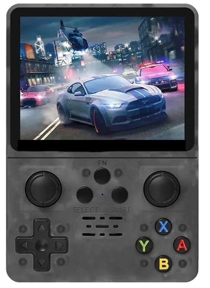 Generic - R35S Retro 64GB Black Video Game Console Mini Handheld | Portable Gaming Fun for All Ages - Image 1