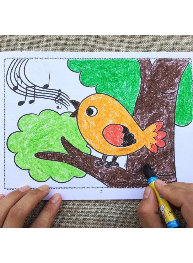 Cookss Children's Coloring Book, Drawing Book, Coloring Book For Ages 2-6, Baby's Art Book, Doodle Book, Children's Gift - Image 3