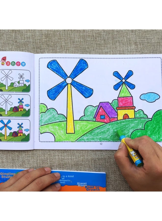 Cookss Children's Coloring Book, Drawing Book, Coloring Book For Ages 2-6, Baby's Art Book, Doodle Book, Children's Gift - Image 2