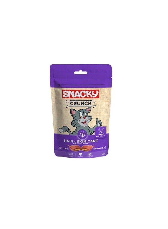 Generic Snacky Crunch Hair & Skin With Chicken 60g