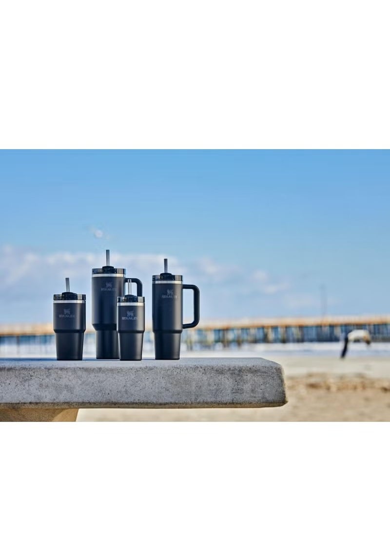 Stanley - Stanley Quencher H2.0 FlowState Stainless Steel Vacuum Insulated Tumbler with Lid and Straw for Water, Iced Tea or Coffee, Smoothie and More, Black,40 oz - Image 1