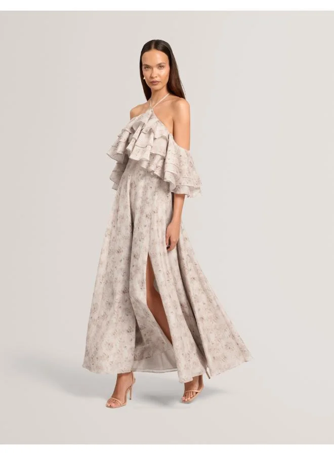 Ruffle Maxi Dress