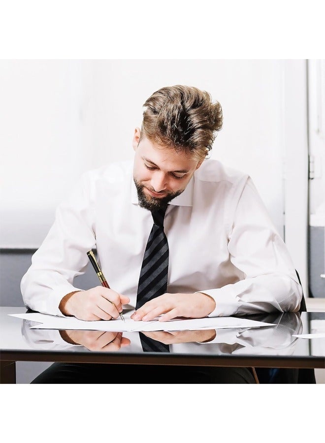 طقم أقلام حبر سائل فاخر مع حبر 30 مل، وقلم حبر سائل معدني 0.5 مم، وخراطيش بديلة، وقلم كتابة متوسط ​​السن للأعمال، وقلم خط، وقلم توقيع، ولوازم هدايا مدرسية ومكتبية. - Image 3