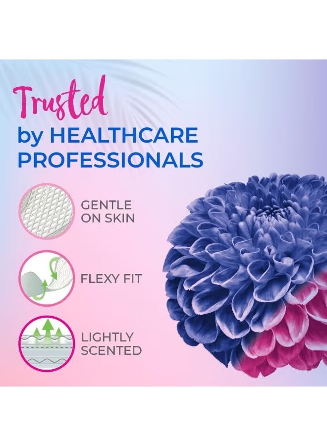 Freshdays Pantyliners Long Scented, White Musk Fragrance, Natural Cotton Feel, (52+20 Free) 72 Pads - Image 2