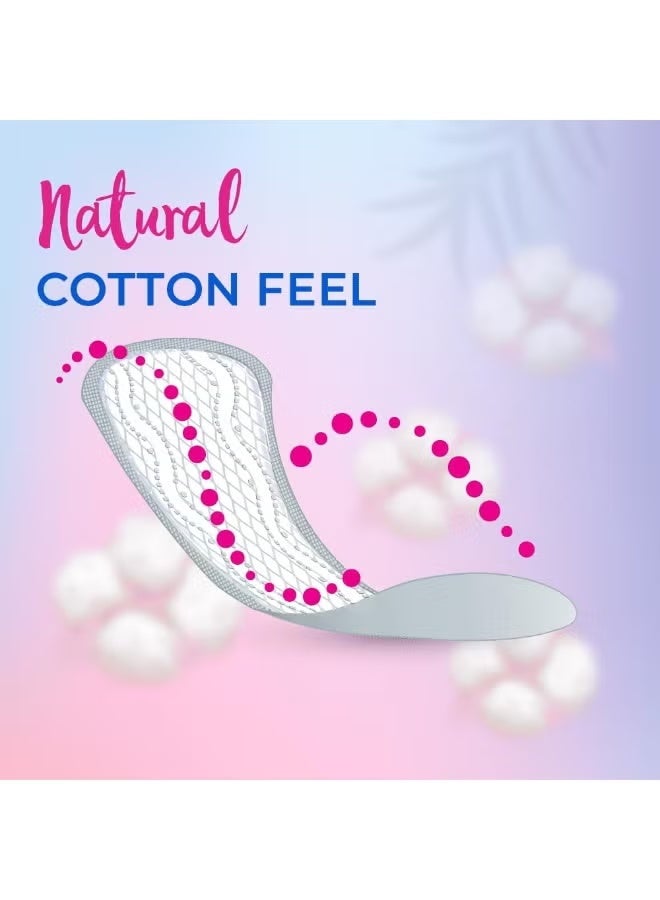 Freshdays Pantyliners Long Scented, White Musk Fragrance, Natural Cotton Feel, (52+20 Free) 72 Pads - Image 3