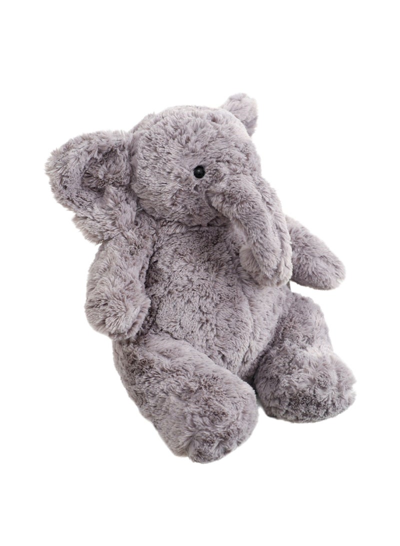 Children's Plush Toy Cartoon Doll Gift (Gray Elephant) - Image 1