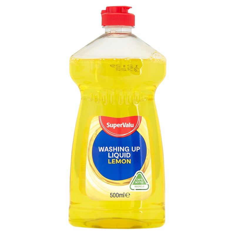 Supervalu Washing Up Liquid, Lemon - 500ml, Ireland - Image 2