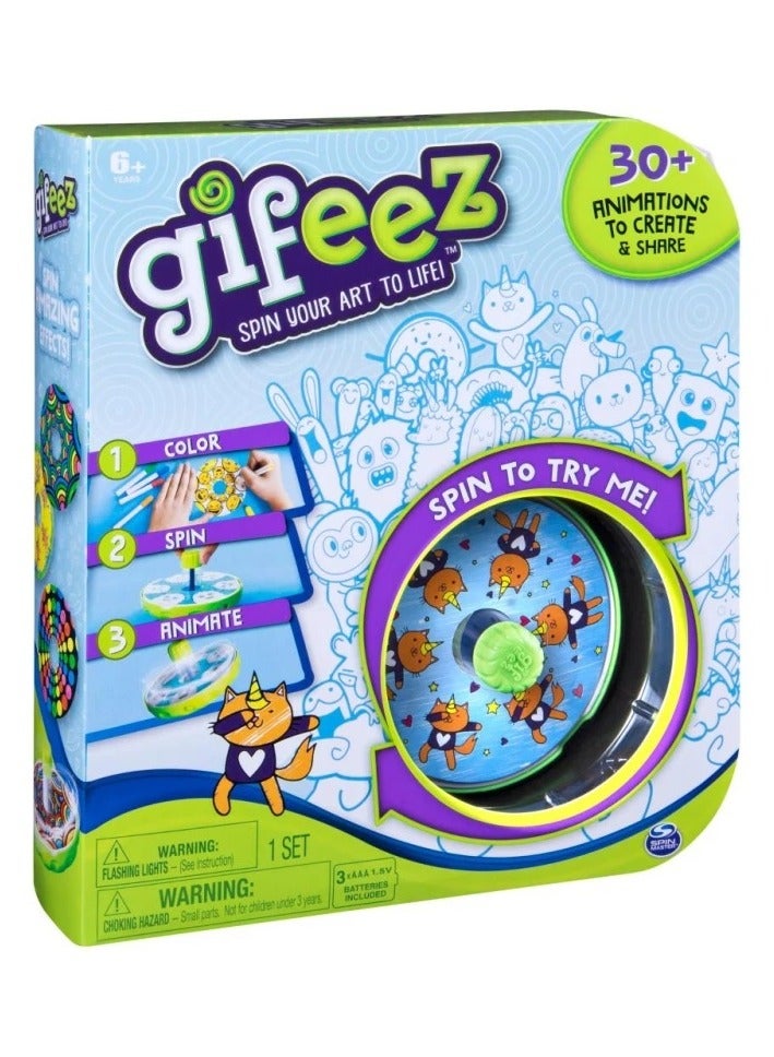 SPIN MASTER Gifeez Spinning Gif Art Studio - Image 1