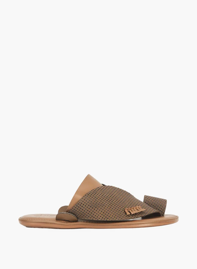 Al Waha Men's Arabic Sandals with Toe Loop - Ramadan Collection