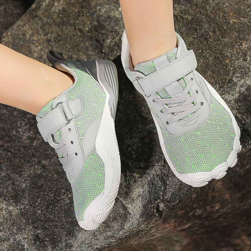 New Children'S Wide-Toe Barefoot Five-Finger Soft-Soled Casual Shoes Lightweight Breathable Outdoor Hiking Sports Shoes - Image 5