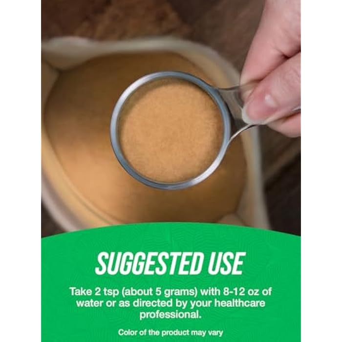 BulkSupplements.com Chicory Root Extract Powder - Chicory Root Powder, Fiber Supplement - Vegan & Gluten Free, 5g per Serving, 100g (3.5 oz) (Pack of 1) - Image 4