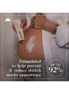 Nemah Nemah - Stretch Mark Cream for Pregnancy - Pregnancy Stretch Mark Prevention & Reduction, Postpartum Stretch Mark Cream with Vanistryl, Shea Butter, & Macadamia Oil - Vegan & Cruelty-Free - 3.5 oz.  - Image 4