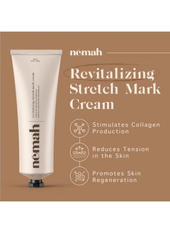 Nemah Nemah - Stretch Mark Cream for Pregnancy - Pregnancy Stretch Mark Prevention & Reduction, Postpartum Stretch Mark Cream with Vanistryl, Shea Butter, & Macadamia Oil - Vegan & Cruelty-Free - 3.5 oz.  - Image 2