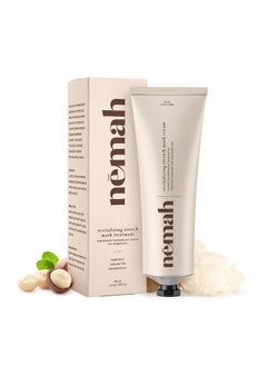 Nemah Nemah - Stretch Mark Cream for Pregnancy - Pregnancy Stretch Mark Prevention & Reduction, Postpartum Stretch Mark Cream with Vanistryl, Shea Butter, & Macadamia Oil - Vegan & Cruelty-Free - 3.5 oz.  - Image 1