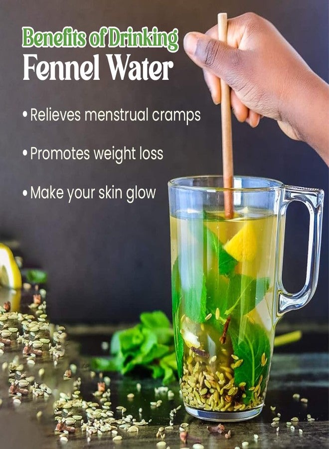 Phoran SAUNF/FENNEL SEED | Variyali/Culinary Herb, Medicinal Plant, Sweet Flavour |Citrus Hint, Earthy Aroma |Herbal Tea, Mouth Freshener | Pickle Ingredient, Panch Phoran Spice Mix (250 Gram) - Image 4