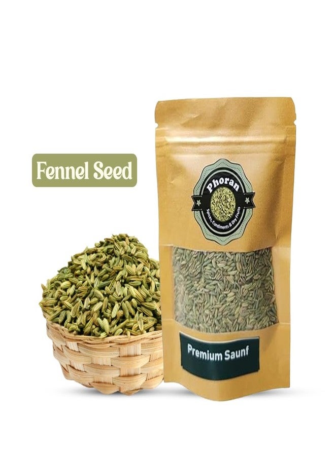 Phoran SAUNF/FENNEL SEED | Variyali/Culinary Herb, Medicinal Plant, Sweet Flavour |Citrus Hint, Earthy Aroma |Herbal Tea, Mouth Freshener | Pickle Ingredient, Panch Phoran Spice Mix (250 Gram) - Image 5