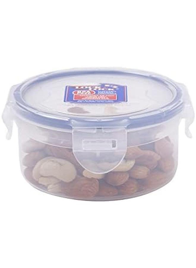 LocknLock - Food Container Hpl932 Clear Blue 300 Ml Single Round Polypropylene - Image 1